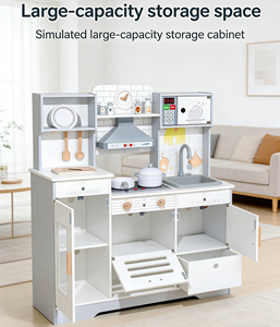 Ensemble de jouets de <span class=keywords><strong>cuisine</strong></span> en bois Zongheng en gros avec effet sonore et lumineux, jeu de <span class=keywords><strong>cuisine</strong></span> <span class=keywords><strong>pour</strong></span> maison de poupée, ustensiles de <span class=keywords><strong>cuisine</strong></span> <span class=keywords><strong>pour</strong></span> enfants de 2 à 13 <span class=keywords><strong>ans</strong></span> - Product Image 4