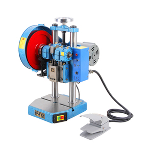 เครื่องเจาะรูโลหะแบบตั้งโต๊ะขนาดเล็ก 370W 1 ตัน แบบอัตโนมัติ คอลัมน์คู่ พร้อมเครื่องเจาะรูเหล็ก - Product Image 3
