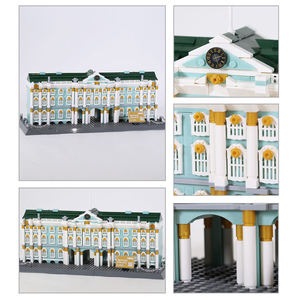 Wange 5244 Winter Palace Creative Assembly Block Bricks Model Kids Educational Building Block Set Plastic Collection Toy Juguete - Product Image 4