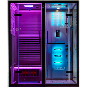 Cabine de <span class=keywords><strong>douche</strong></span> <span class=keywords><strong>Sauna</strong></span> <span class=keywords><strong>Hammam</strong></span> Saunas <span class=keywords><strong>Hammam</strong></span> Mini <span class=keywords><strong>Sauna</strong></span> Infrarouge Maison <span class=keywords><strong>Hammam</strong></span> Kits Puertas De Cedro Extérieur - Product Image 4