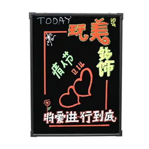 LED writing board battery operated new product tablet for shops and restaurants