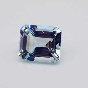 Anabiya Gems Natural Aquamarine Octagon Gemstone 7,50 Cts AA + Blue Africa Origin para la fabricación de joyas - Product Image 1