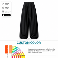 Pantalon d'été pour homme, coupe ample, jambe large, avec cordon de serrage, extensible, grandes tailles M-8XL, OEM