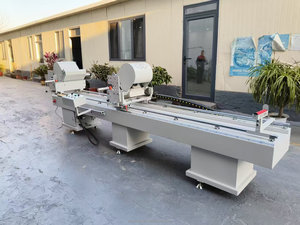Máy cắt nghiêng hai đầu cho sản xuất cửa và cửa sổ polyvinyl clorua/uPVC - Product Image 5
