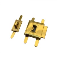 Boucles de verrouillage en alliage de zinc classiques et tendance de haute qualité, directement de l'usine, pour sacs et bagages