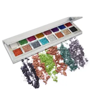 Wholesale Pigment Shimmerアイシャドウ16 Colors Bright Makeup Palette Custom Eye Shadow