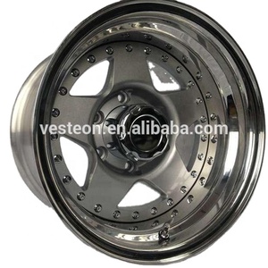 Rines de Aleación para Auto con Desplazamiento Negativo 15X8.5 16X10 18 19 Pulgadas 5/6/8 Orificios - Product Image 2