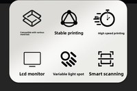 Printer 3D Juying (PMAX) SLA-P660 Kelas Industri, Pengerasan Cahaya, Presisi Tinggi, Ukuran Besar, untuk Pembuatan di Sektor Pendidikan, Baru