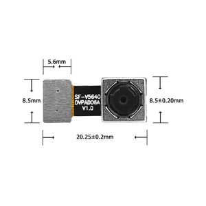 Módulo de Cámara Macro con Enfoque Automático de 5MP OV5640, Salida YUV, MIPI de 24 Pines, Distancia Focal de 3.37mm, FNO 2.8, para Escáner 3D y Teléfono Inteligente - Product Image 2