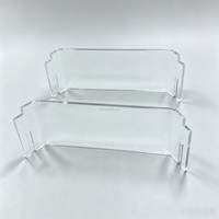 Composants en acrylique transparent usinés sur mesure par CNC, découpe laser, usinage de précision CNC, routage PMMA, pliage, pièces recuites