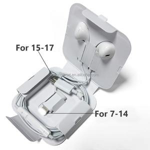 Auriculares Intrauditivos Universales 2 en 1 con Doble Conector Tipo-C / USB-L, Auriculares con Cable y Micrófono Incorporado y Control de Volumen - Product Image 2
