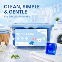 Vente chaude Écologique Jetable Détergent à Lessive Dosettes En Forme De Gel Vêtements Détachant pour Vêtements Nettoyage En Gros