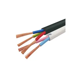 Flexible RVV 2 cores 0.5mm 0.75mm 1mm 1.5mm electric power cable Starter RVV electrical cable 3x2.5 mm2 power cable For Vietnam