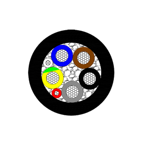 Servicio personalizado 105 grados AC 450/750V EVC07E2E2-H 5G6 Cables Fabricantes de cables <span class=keywords><strong>Cable</strong></span> EV Motor <span class=keywords><strong>Cable</strong></span> de carga para automóvil - Product Image 1