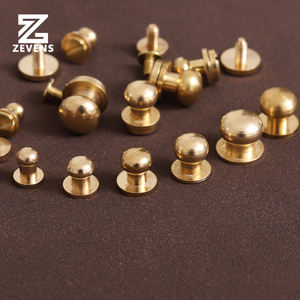Tornillo <span class=keywords><strong>de</strong></span> Cabeza Redonda <span class=keywords><strong>de</strong></span> Latón para Manualidades en Cuero, Tornillo <span class=keywords><strong>de</strong></span> Cabeza <span class=keywords><strong>de</strong></span> Champiñón, Remache para Bolsos, Clavo <span class=keywords><strong>de</strong></span> Latón, Cabeza <span class=keywords><strong>de</strong></span> Monje <span class=keywords><strong>de</strong></span> Latón - Product Image 1