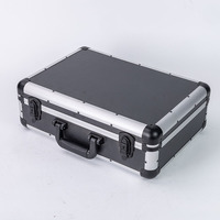 Caja de herramientas con marco de aluminio y panel ABS, y caja de herramientas protectora de aluminio con espuma EVA.