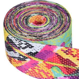 High Strength Good Color Fastness Silk Screen Jacquard Dye Sublimation Custom Logo Garment Use Flat Herringbone <strong>Cotton</strong> <strong>Webbing</strong> - Product Image 4