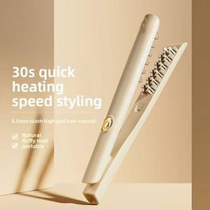 Tragbares Mini-Keramik-Elektro-Haar-Volumen werkzeug Oberer Kopf LED-Anzeige Mais-Lockens tab Wurzel-Lockens tab 1-jähriger Haushalt - Product Image 4