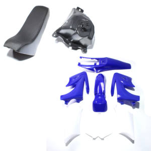 Ensemble de carénage en plastique avec siège et réservoir de carburant pour mini-moto chinoise 2 temps 47cc 49cc <span class=keywords><strong>Apollo</strong></span> <span class=keywords><strong>Orion</strong></span> Mini <span class=keywords><strong>Dirt</strong></span> Bikes Racing - Product Image 1