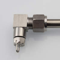 Raccord coudé femelle 9,52 mm * G1/8 en acier inoxydable haute pression pour pulvérisateur FOGGER, joint de raccordement pour système de pulvérisation de refroidissement de jardin