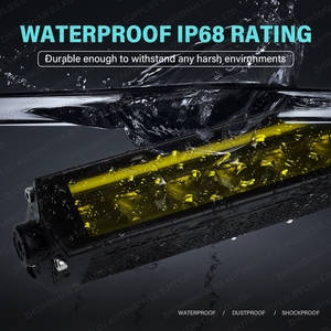 Barra Luminosa LED Impermeabile a Doppio Colore da 50 Pollici per Portapacchi di Camion, Auto, Jeep, Fuoristrada, Furgoni, UTV, Illuminazione Spot 4X4 - Product Image 3