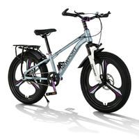 Vélo de montagne pour enfants SY Kids' Student, pour garçons et filles, 18/20/22 pouces, pédales, suspension, freins à disque doubles, vitesses.
