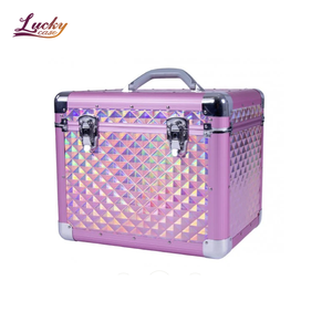 Grote Capaciteit Paardenverzorging Gereedschapskist Draagbare Paardenverzorging Opbergdoos Voor Tondeuskammen Accessoires Aluminium Paardenkoffer - Product Image 1