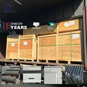 Fenêtre coulissante horizontale moderne en <span class=keywords><strong>PVC</strong></span> avec moustiquaire magnétique 36 x 48 insonorisée et anti-moustiques - Product Image 5