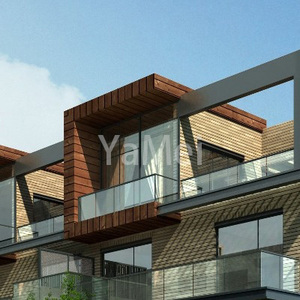 Façade extérieure en argile de style moderne pour villa résidentielle, hôtel et hôpital en mur-rideau en aluminium - Product Image 3