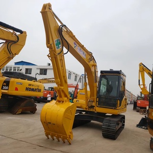 Komatsu เครื่องขุดตีนตะขาบ PC130-7 13ตันชิ้นส่วนหลักของเครื่องยนต์คัมมินส์ที่ใช้รวมถึงปั๊มเกียร์มอเตอร์ที่มีประสิทธิภาพสูง - Product Image 4