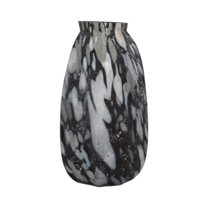 Vaso decorativo moderno in vetro con texture, accessorio per la decorazione della tavola del soggiorno - Product Image 3