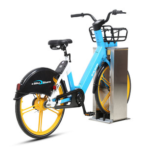 Nouveau Vélo Électrique Urbain Partagé TXED Premium 26 Pouces avec Cadre en Alliage 36V/250W et Station de <span class=keywords><strong>Recharge</strong></span> Sans Fil - Product Image 3
