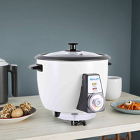 Offre Spéciale bas prix bonne qualité professionnel en plastique revêtement antiadhésif écologique Portable électrique tambour cuiseur à riz maison