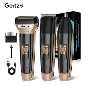 USB Powered High-Performance Digital Three-in-One Reciprocating <b>Shaver</b> for Personal Beards Household Use Smart High-power Electr - Product Image 1