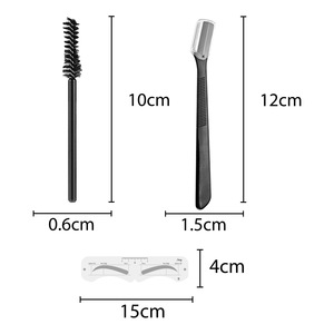 Professional Custom Your Private Label Waterproof Eye <strong>Brow</strong> <strong>Stamp</strong> Stencil Shaping <strong>Kit</strong> - Product Image 2