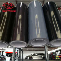 Film de protection pour phares et feux arrière de voiture en TPH transparent fumé noir, gris, bleu clair, vinyle adhésif pour voiture