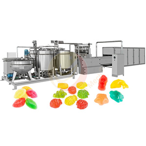 Dépôt <span class=keywords><strong>de</strong></span> bonbons en forme d'ours, gelée douce, Fabrication <span class=keywords><strong>de</strong></span> bonbons, petite ligne <span class=keywords><strong>de</strong></span> Production entièrement automatique - Product Image 5
