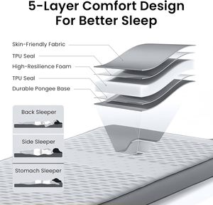 Factory Wholesale Direct Sale Lightweight TPU Waterproof Foldable Convertible Modern Outdoor Air Sleeping Pad for Hotel Park Use - Product Image 2