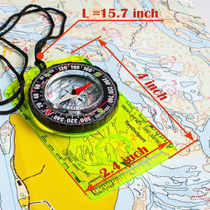 Orienteering เป้สะพายหลังเดินป่าแผนที่ขั้นสูงเข็มทิศแผนที่ตั้งแคมป์นำทางเด็กผู้ชายลูกเสือเข็มทิศสำหรับเด็ก - Product Image 4