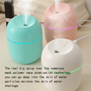 Mini <span class=keywords><strong>Humidificateur</strong></span> à Ultrasons 220ml, Diffuseur de Parfum d'Ambiance, Diffuseur d'Huiles Essentielles, Diffuseur d'Arômes Portable pour Voiture - Product Image 5