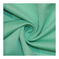 Fabricants de tissu t-shirt 100% polyester, tricot simple face, tissu en maille évacue l'humidité pour Polo t-shirt