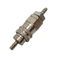 Raccord Pneumatique SH 8MM Norme Européenne Type Euro, Connecteur Rapide pour Tuyau d'Air, Peinture pour Tuyau de Compresseur d'Air avec Barbillon