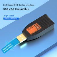 Convertisseur USB RS485 industriel, adaptateur USB 2.0 avec taux de transmission de 2 Mbps, réseau RS485 longue distance