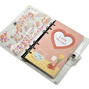 Venta al por Mayor <span class=keywords><strong>de</strong></span> Agendas Personalizadas con Hojas Sueltas, Regalos, Diario Transparente Impreso en PVC, Cuaderno, Libreta, Carpeta - Product Image 2