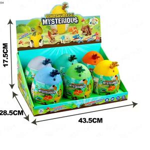 Montaje <span class=keywords><strong>de</strong></span> huevos <span class=keywords><strong>de</strong></span> dinosaurio para niños, nueva llave, caja ciega, juguetes para morder a mano, nueva llegada, huevos <span class=keywords><strong>de</strong></span> dinosaurio sorpresa misteriosos - Product Image 5