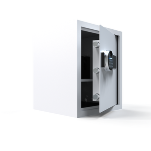 Coffre-fort ignifuge en acier personnalisé avec serrure électronique numérique et à clé, blanc, pour bureau, maison, hôtel, stockage d'objets de valeur - Product Image 5