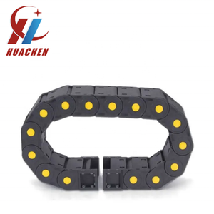 Corrente de Arraste Semi Fechada Pequena com Raio de Curvatura R28 R38 R48 R75 com Abertura Lateral Corrente de Nylon Série 15 - Product Image 4