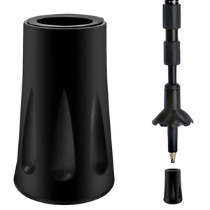 6/12pcs Non-slip Trekking Sticks Protector Cap Tip <b>Walking</b> Stick Bottom <b>Pads</b> Cover Buffer Lightweight for Climbing Hiking - Product Image 2