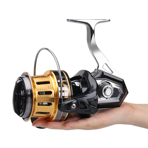 <span class=keywords><strong>Moulinet</strong></span> de <span class=keywords><strong>surfcasting</strong></span> à <span class=keywords><strong>longue</strong></span> portée, frein 10-15KG, bobine métallique, 5.1:1 FB6500-12000, fabricant HASIDA, pêche en mer eau salée - Product Image 5