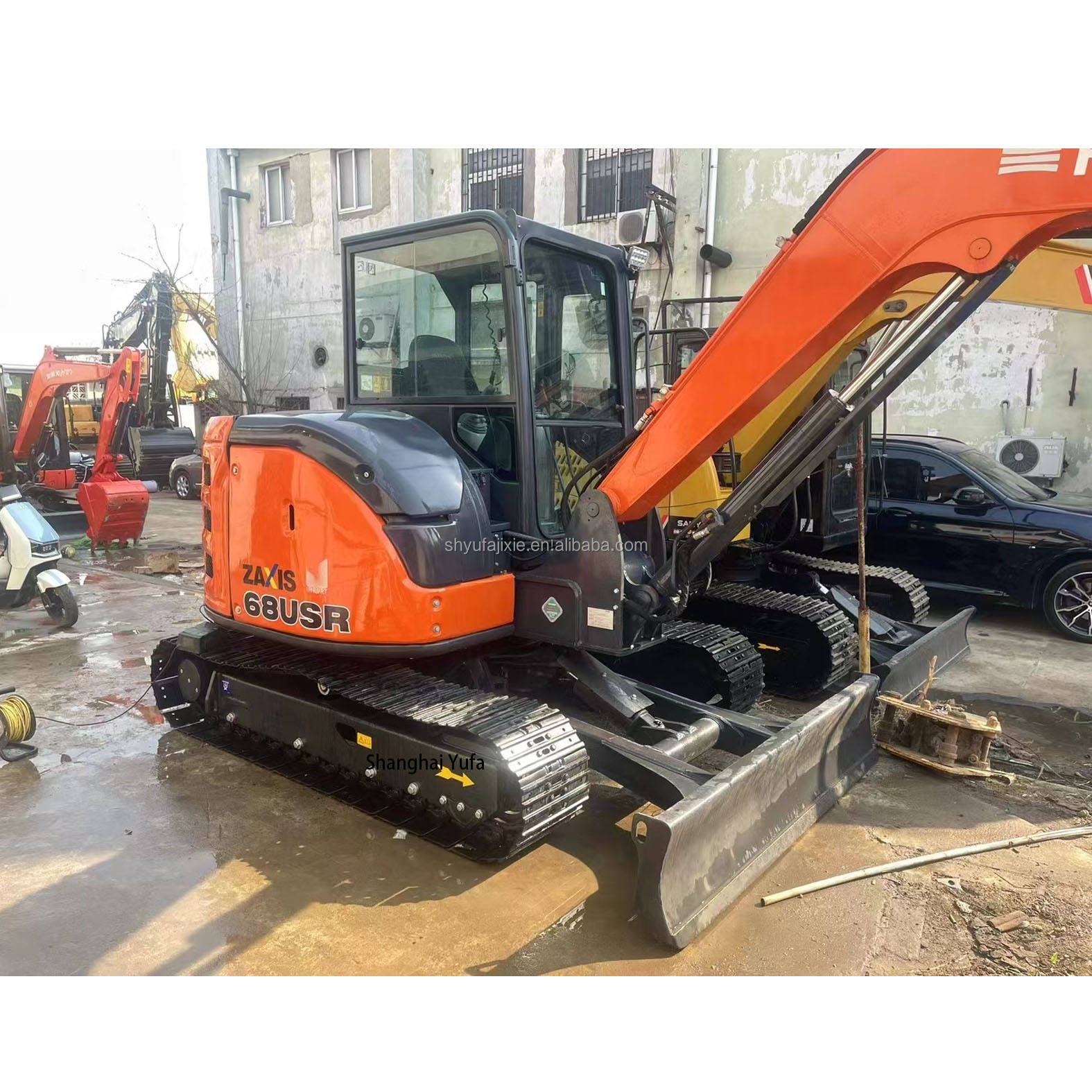 Used Hitachi ZX68USR Mini Excavator - Low Price, Good Condition, 1